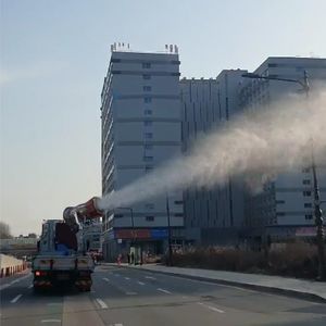 cannone nebulizzatore per l'abbattimento delle polveri