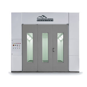 cabina di verniciatura chiusa
