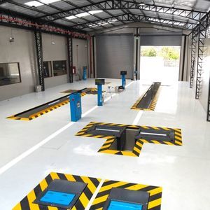 banco prova freni, sospensioni e giochi per automobile