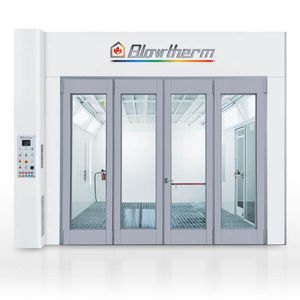 cabina di verniciatura chiusa
