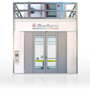 cabina di verniciatura chiusa