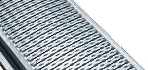 griglia di ventilazione in acciaio galvanizzato
