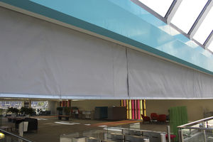 tenda in tessuto