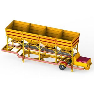centrale di produzione per veicolo mobile