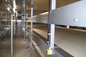 cella di lievitazione a nastro