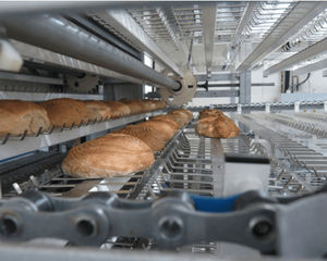 linea di produzione di pane