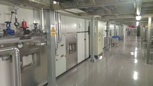 linea di produzione di pasta cucinata