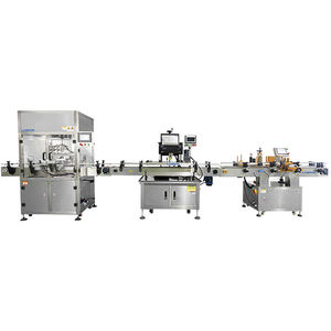 riempitrice tappatrice etichettatrice completamente automatica