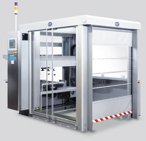 pallettizzatore a strati / cartesiano / di casse / automatico