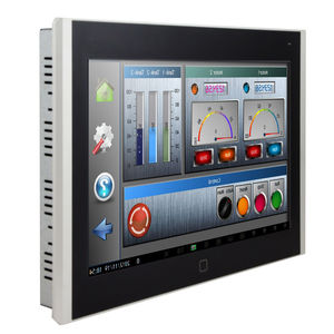 HMI con touch screen resistivo a 5 fili