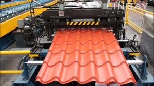 profilatrice per pannelli per copertura
