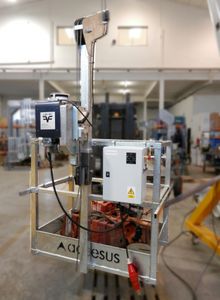 paranco a cavo elettrico