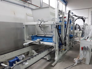 blocchiera per manufatti in calcestruzzo