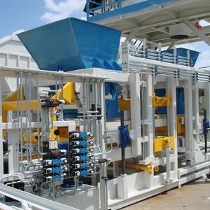 blocchiera per manufatti in calcestruzzo