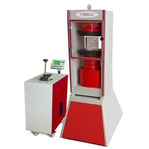 macchina per prova di compressione / del cemento / elettromeccanica / semiautomatica