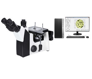 microscopio metallografico