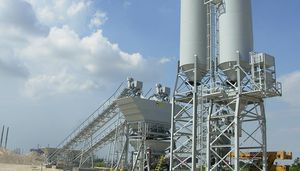 centrale di betonaggio stazionario