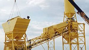centrale di betonaggio stazionario