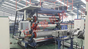 linea di produzione di lastre di marmo