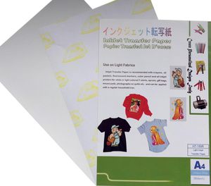 carta transfer a getto d'inchiostro