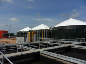 serbatoio per digestore