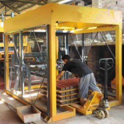 blocchiera per manufatti in calcestruzzo