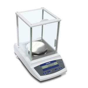bilancia di analisi / da laboratorio / con display LCD / in acciaio inossidabile