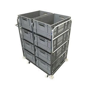 carrello per preparazione di ordini
