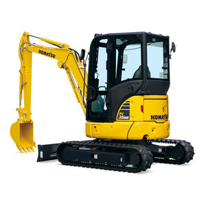 miniescavatore / cingolato / diesel / per cantiere di costruzione