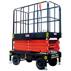 piattaforma elevatrice a forbice mobile