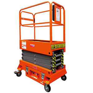 piattaforma elevatrice a forbice mobile