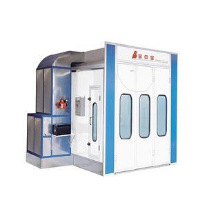 cabina di verniciatura chiusa