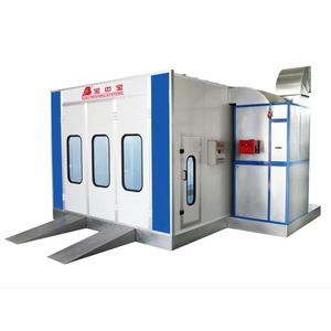 cabina di verniciatura chiusa