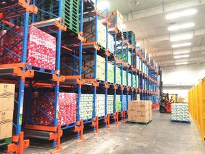 scaffalatura per l'industria agroalimentare
