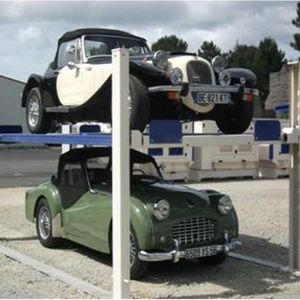 piattaforma di parcheggio 2 livelli