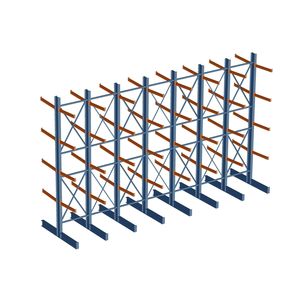 scaffalatura cantilever