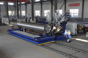 linea di estrusione di tubi a spirale