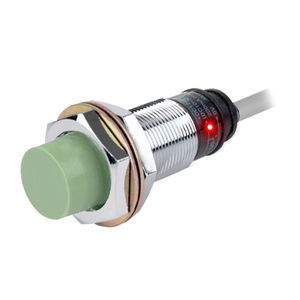 sensore di prossimità induttivo / cilindrico / IP67 / con sorgente di luce LED