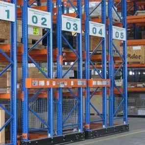 scaffalatura per magazzino di stoccaggio
