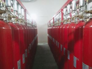 sistema antincendio al CO2