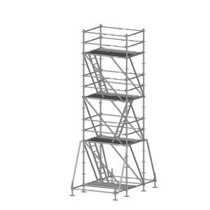 ponteggio a torre per facciata