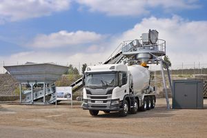 centrale di betonaggio mobile