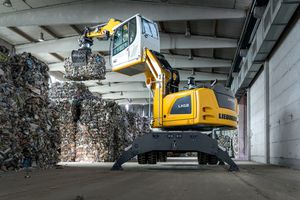 macchina di movimentazione materiali mobile