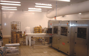 porzionatrice per formaggio a pasta dura