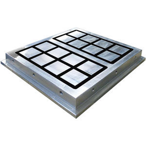 piano magnetico elettropermanente a poli quadrati