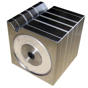 blocco a V di misura magnetico