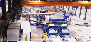 stazione di trattamento dei rifiuti industriali