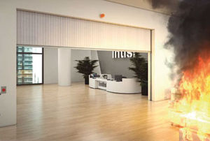 tenda antincendio