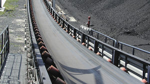 nastro trasportatore in acciaio