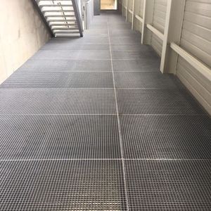grigliato in acciaio galvanizzato